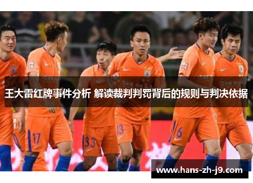 王大雷红牌事件分析 解读裁判判罚背后的规则与判决依据 王大雷红牌事件分析 解读裁判判罚背后的规则与判决依据